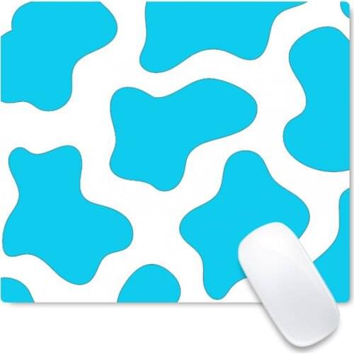Cow pattern Keyboards Mat Rubber Gaming mousepad Desk Mat Non slip Cushion Square Thickness 2mm
