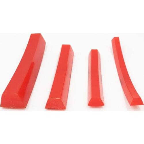 1 m red connected polyurethane triangle conveyor belt PU belt polyurethane industrial belt drive belt Transmission belts