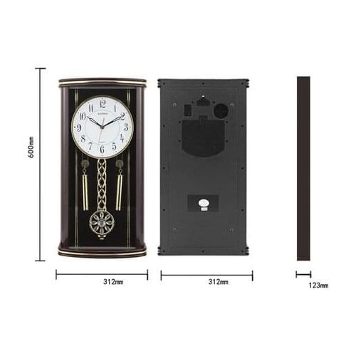 Creative Wall Clock Living Room Bedroom Wall Decoration Mute Clocks Ornaments Wall-mounted Modern Minimalist Clocks Pendulum