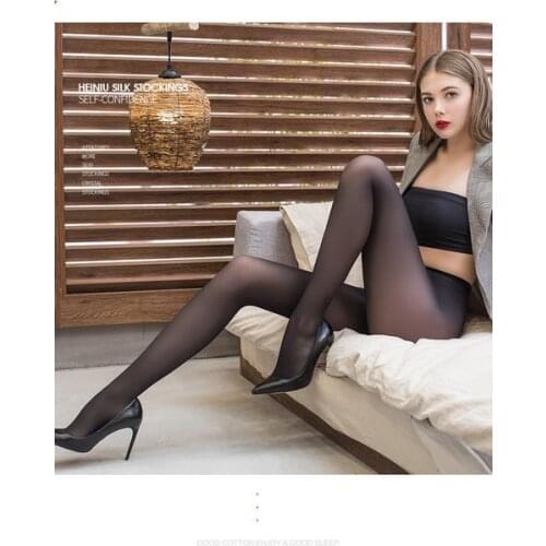 Summer Stockings Thin Snag-Proof Black Durable Stockings Tights Women Pantyhose Hosiery Sexy Flesh Light Thigh