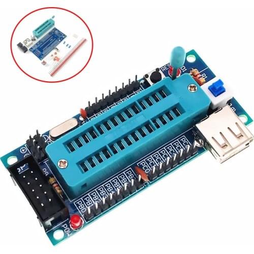 ATmega8 ATmega48 ATMEGA88 Development Board AVR (NO Chip) New Diy Electronic Module Diy Kit Pcb Board USB Interface