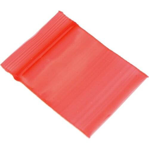 100pcs zip Mini Bags Plastic Packaging Bags Small Plastic Zipper Bag 3*4cm Jewelry Coin Poly Bag