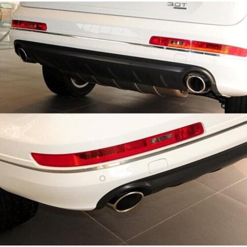 For AUDI Q7 3.0TDI 2007-2014 Stainless Steel Exhaust Muffler Tip Pipe