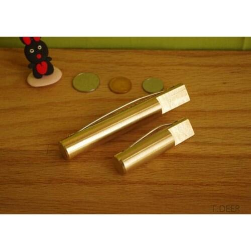 New 1Pcs Copper Tenon of Woodworking Table Vise Accessories BD1812 Copper benchdog BD1807