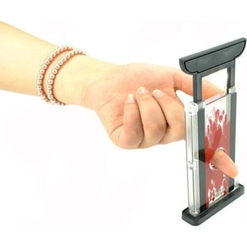 New Magic Finger Chopper Guillotine Finger Hay Cutter Chopper Magician Tricks Prop Magic Supplies Toy easy to perform