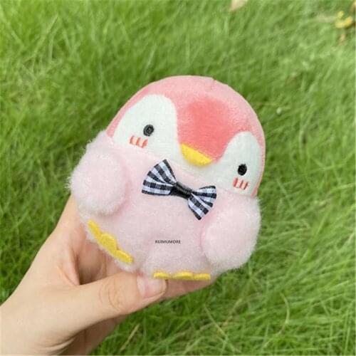 Sweet New 4Colors , 10CM Approx. Penguin Plush Pendant TOY ; Wedding Gift