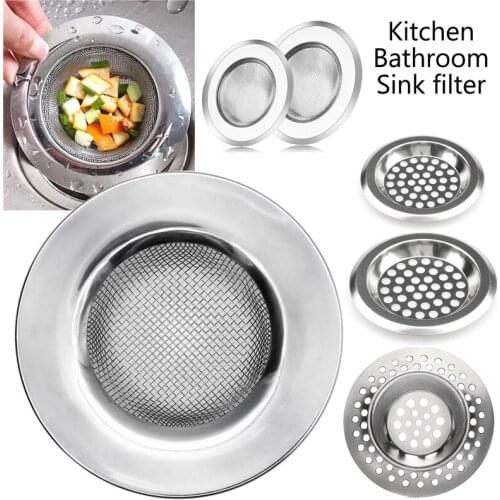 Leak Net Home Floor Drain Kitchen Sink Slag Stainless Steel Kitchen Sink Filter Bathroom Floor Drain Slag Cleaner Food Slag