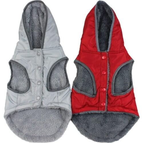 Pet Winter Coat Jacket Warm Dog Clothes Vest Waterproof Dog Clothing Outfit Poodle Pomeranian Schnauzer Pet Apparel Dropshipping