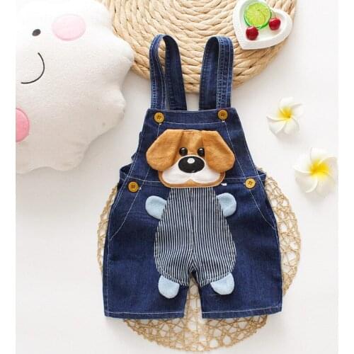Summer 1PC Kids Baby Boys Clothes Clothing Short Trousers Toddler Infant Boy Pants Denim Shorts Jeans Overalls Dungarees