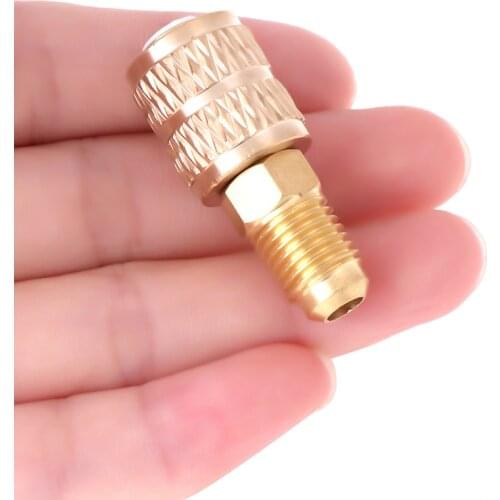 5/16" SAE Female To 1/4" Male For R410a R22 Gauge Hose Vacuum Pump Adaptor