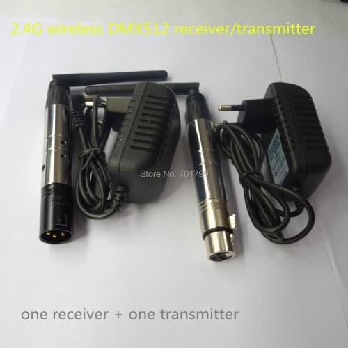 XLR 2.4GHz wireless DMX512 receiver/transmitter