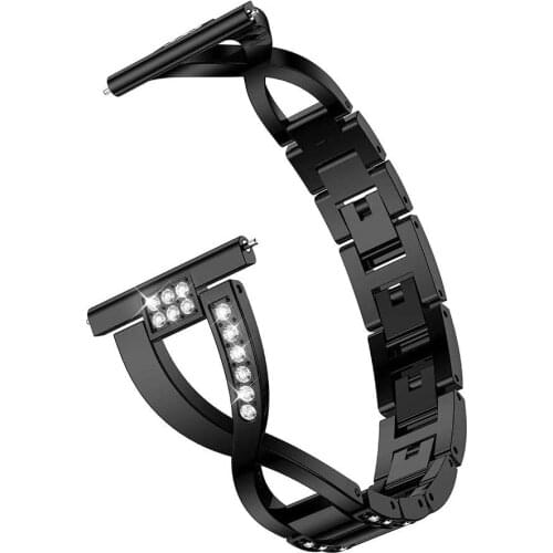 Diamond Wrist Strap for Huami Amazfit GTS 2/Bip Watch Womens Watchband for Amazfit GTR 42/47mm 2/2e Watch Band Bracele 20 22mm