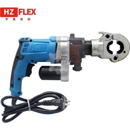 Fast delivery hydraulic tool 300mm2 Plug-in 220v hydraulic cable wire crimping tools copper aluminum terminals clamp pressed