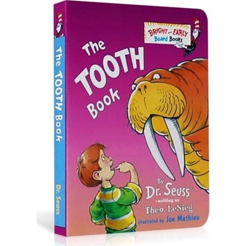Dr Seuss Series- The Ear Book Baby Cardboard English Coloring Books for Kids Memorie Games Educational Learning Toys