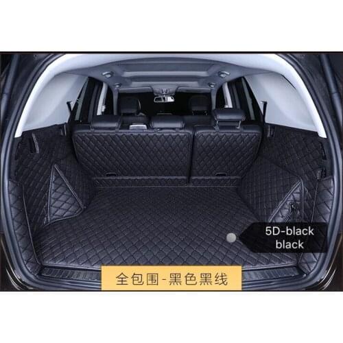 Leather Car trunk mat cargo carpet for mercedes benz CLS350 GL450 ML350 GLK GLE GLA GLS custom fit