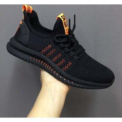 New fashion Men Sneakers Mesh Casual Shoes Lac-up Mens Shoes Lightweight Vulcanize Shoes Walking Sneakers