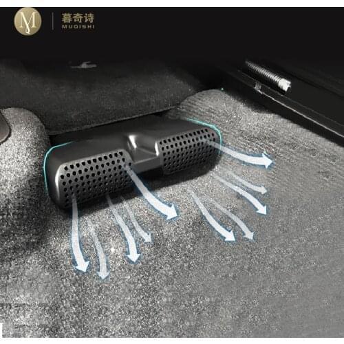 For BMW X3 X4 F25 F26 2013-2017 Car Air Condition Vent Cover Rear Seat anti dust Outlet Cover Conditioning Cover Refit ABS 2PCS