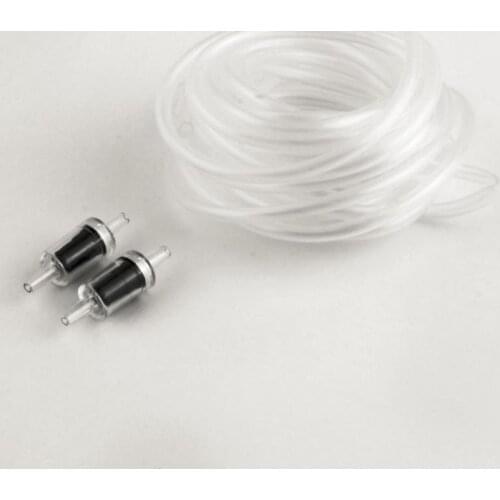Best Price Aquarium Accessories 5m Air Tube+2pcs Nonreturn Check Valves Transparent Soft Tube Pipe For Fish Tank Oxygen Air Pump
