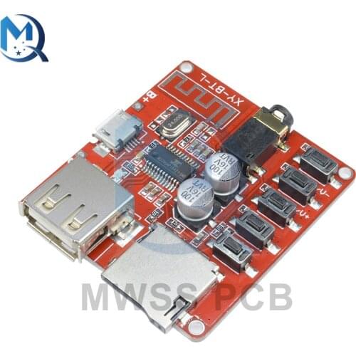 3.7V 5V Mini Wireless MP3 Decoder USB Bluetooth 4.1 Audio Stereo Board Lossless Decoding Micro For U Disk TF Card Interface