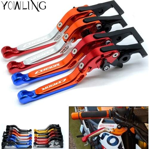 Motorcycle Folding Extendable CNC Moto Adjustable Clutch Brake Levers For Honda CB190R CB 190R CB 190 R 2015-2017 2016