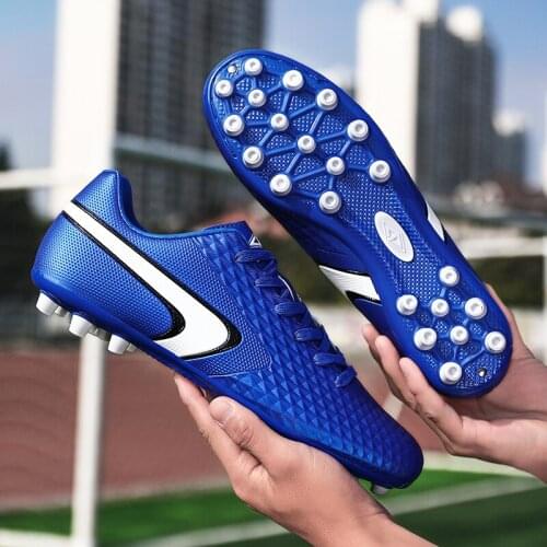 Football Shoes Men AG TF Soccer Shoes Non Slip Training Sport Sneakers Comfortable Sport Shoes Waterproof Futsal Soccer Cleats