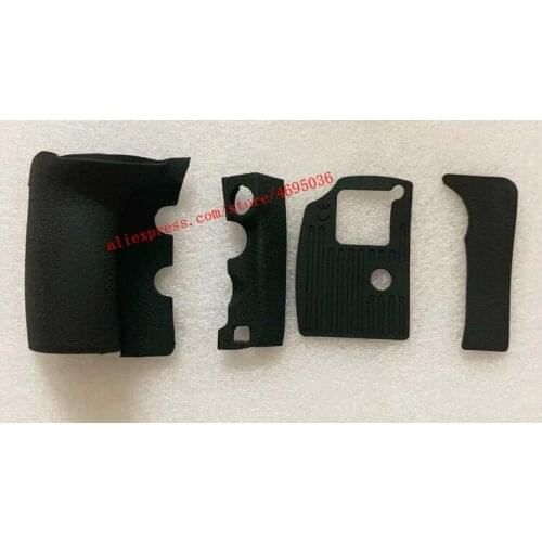 A Set of 4PCS New original Bady rubber (Grip+left side+thumb+bottom) repair parts For Nikon D810 SLR