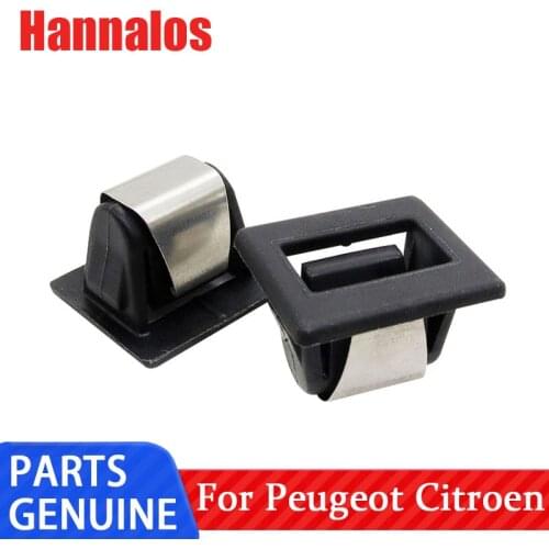 Original brand new central control armrest box buckle, middle glove box locking buckle for Citroen C5