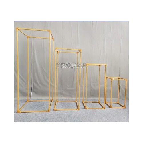 Wedding props new geometric box road guide the wedding reception area cuboid display window creative display department