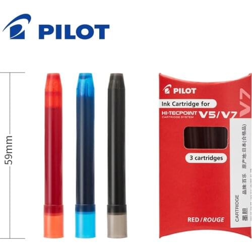 3 Pcs PILOT BXS-IC One-Time Ink Gallbladder Ink V5V7 Ink Bladder For BXC-V5 V7