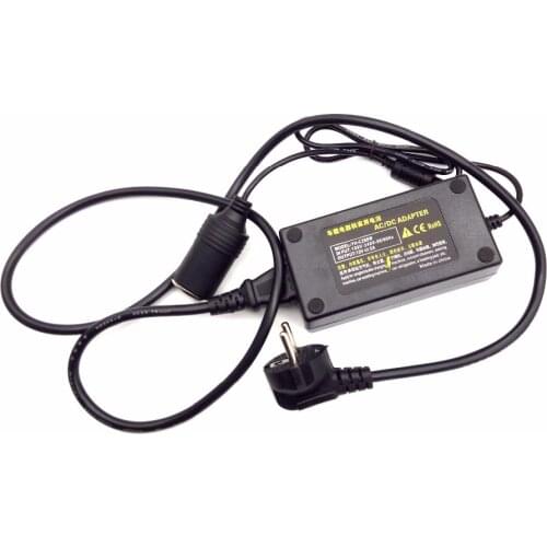 220V To 12V Power Adapter for Car Automotive Household Car Cigarette Lighter AC/ DC Power Converter Adapter Inverter EU Plug