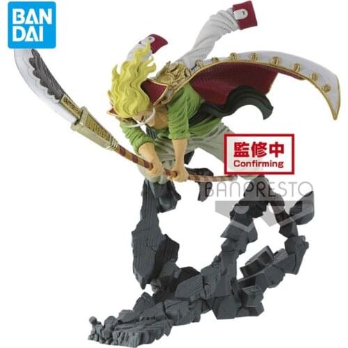 Bandai One Piece Figure Edward Newgate Model Showdown of The Century Anime Japanese Animation Action Dolls Gift Childrens Toys