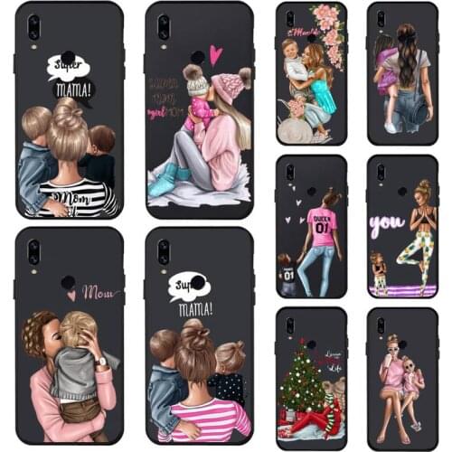 Baby Mom Mama girl Phone Case For Xiaomi Redmi note 8 9 pro 7 8T 9A 9S K20