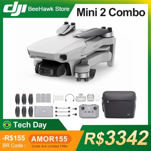 DJI Mini 2 Drone Quadcopter with Camera 4K 30fps Video MAX 10km Video Transmission 31Min Flight Time Level 5 Wind Resistance