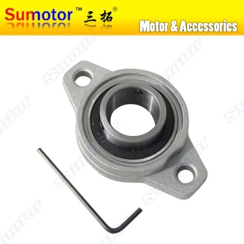 FL004 KFL004 Bore 20mm Pillow Block Bearings Flange with housing seat horizontal type Auto Self adjust center wholesale/retail
