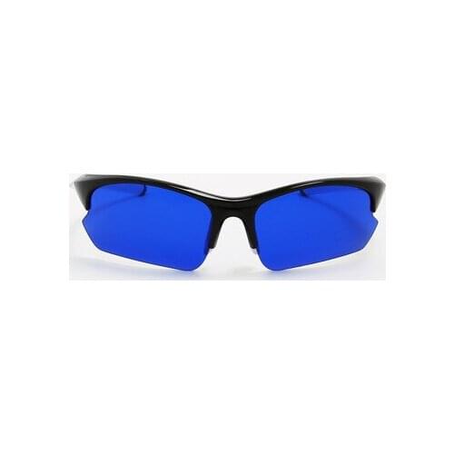 Golf finder glasses caddie positioning alerts to find blue ball golf eagle eye glasses