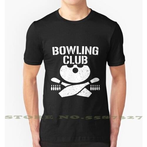 Bowling Club Black White Tshirt For Men Women Bowling Bowling Club Njpw Roh Wrestling Balor Club Ogbc