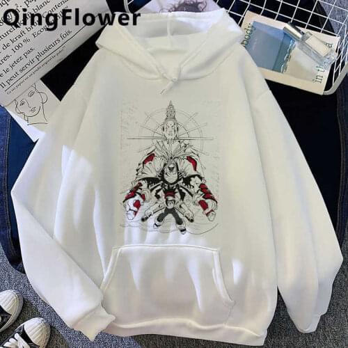Shaman King Yoh Asakura Amidamaru hoodies male printed graphic 2021 plus size men clothing sweatshirts grunge