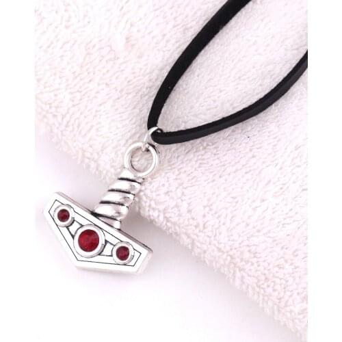 Leather Rope Chain Anchor Shaope With Beautiful Crystal Material Zinc Alloy Fashion Famous Brand To Show Your High Grade Cool