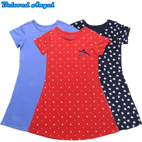 Baby Girls Summer Dress Brand 100% Cotton Princess Dress for Girl Clothes Unicorn Dresses Kids Clothing Children Vestidos 1-13T