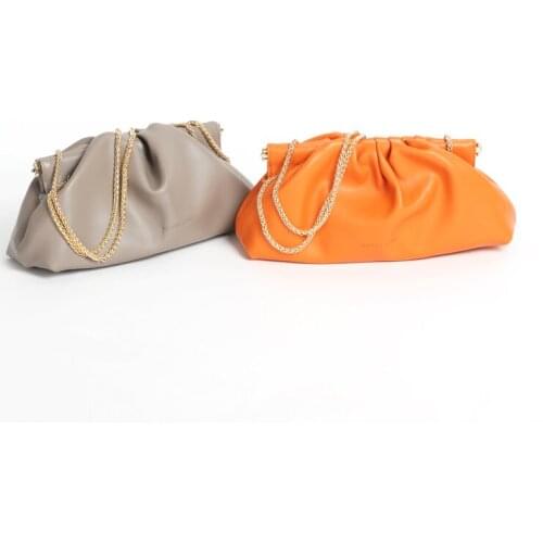 Fashion Versatile Women Handbag Pleated Soft PU Leather Shoulder Shopping Bag Large Capacity Luxury Armpit Bag