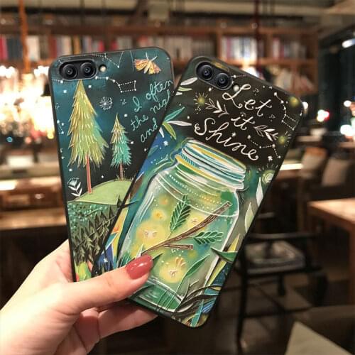 Cartoon Relief TPU 3D Emboss Silicone Case For iPhone 12 11 Pro Mini XR XS Max X 6 7 8 Plus 5 5S SE Case Coque Cover Fundas Capa
