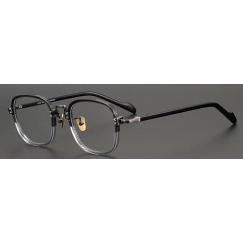 Vintage Acetate Glasses Frame Men Square Retro Luxury Brand Eyewear Myopia Prescription Optical Male Women New Eyeglasses Frame