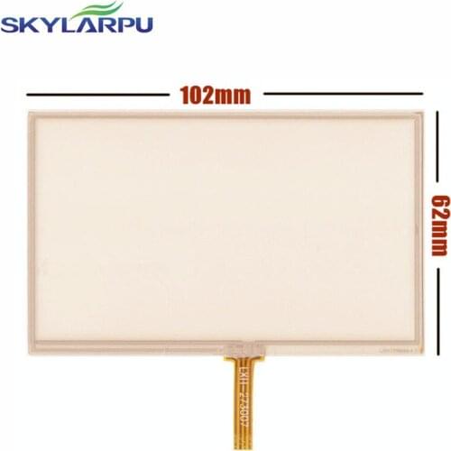 Skylarpu New 4.3-inch 102mm*62mm Touch screen panels for HSD043I9W1-A00 GPS navigator Touch Screen Digitizer Panel