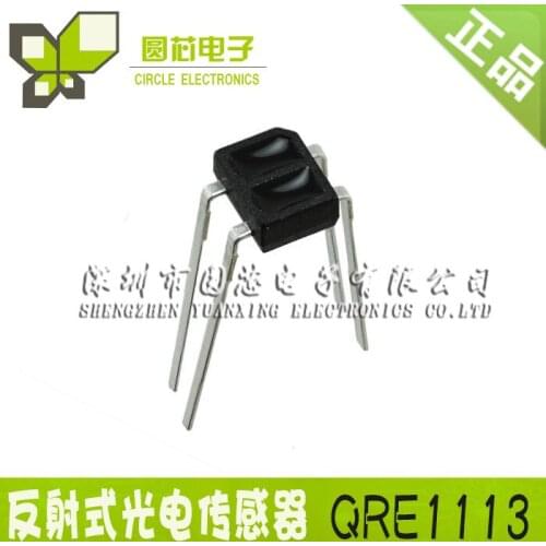 10pcs 50pcs QRE1113 reflective photoelectric switch, photoelectric sensor, inline DIP-4, inductive distance 5mm