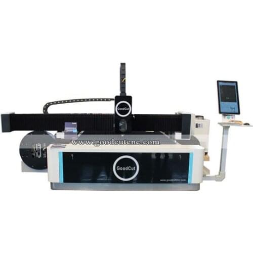 High precision fiber metal material laser cutting machine for sheet and pipe