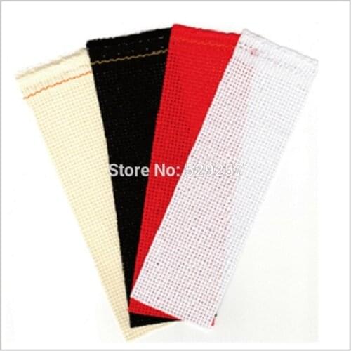 18CT/16CT/14CT/11CT/9CT Red/Whites/Black/Beige Embroidery Aida Cloth Fabric Canvas/Cross Stitch Canvas Aida Cloth Fabric