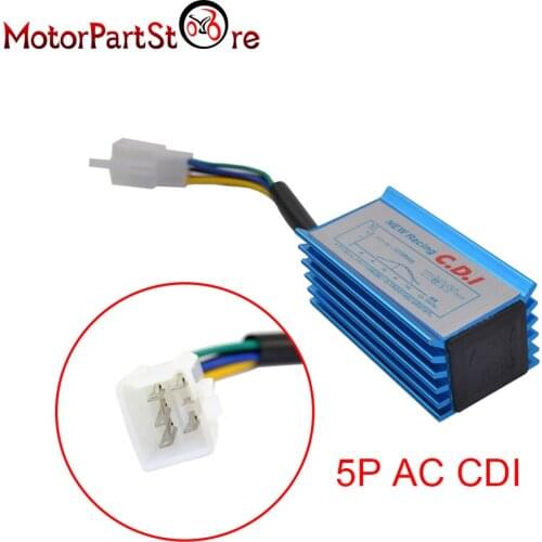 5Pin Racing CDI Box For GY6 50cc 70cc 90cc 110cc 125cc XR50 CRF50 SDG SSR Pit Bike ATV Moped Scooter TaoTao Dirt Bikes Go Kart