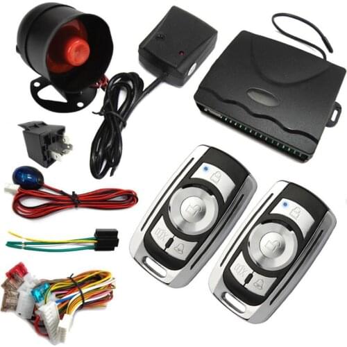 802B-8133 Car Alarm System Anti-theft Secure Portable Remote Control Vehicle Alarm System for Auto