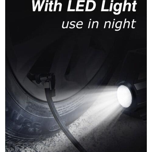 12V Car Air Pump Portable Tire Inflator Air Compressor with Digital Display for Automobile Vehicles