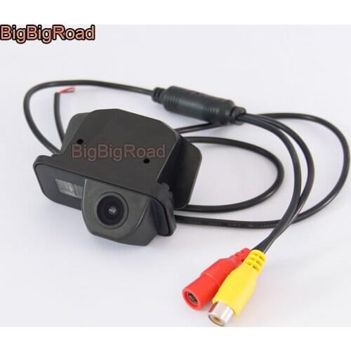 BigBigRoad Car HD Rear View Backup Camera Waterproof For Toyota Corolla 2007 2008 2009 2010 2011 Vios Auris Avensis T25 T27